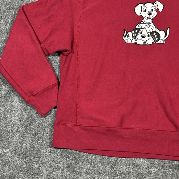 Vintage Y2K 102 Dalmatians Disney Pixar Movie Red Large‎ Sweatshirt - Picture 5 of 16